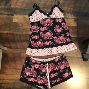 Pajama tank and short set